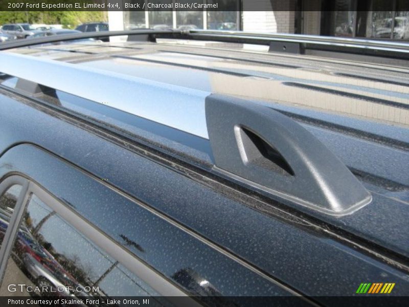 Black / Charcoal Black/Caramel 2007 Ford Expedition EL Limited 4x4