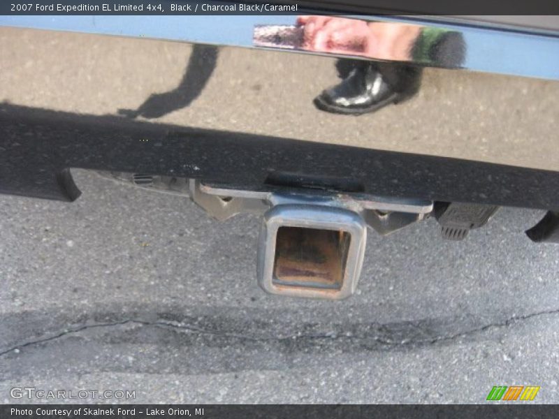 Black / Charcoal Black/Caramel 2007 Ford Expedition EL Limited 4x4