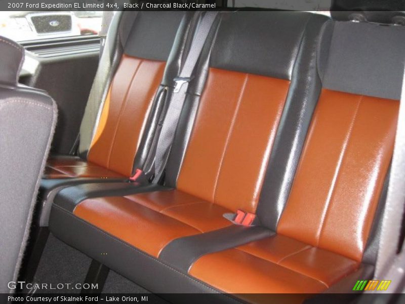 Black / Charcoal Black/Caramel 2007 Ford Expedition EL Limited 4x4