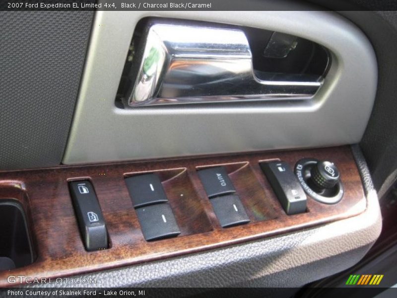 Black / Charcoal Black/Caramel 2007 Ford Expedition EL Limited 4x4