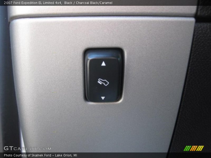Black / Charcoal Black/Caramel 2007 Ford Expedition EL Limited 4x4
