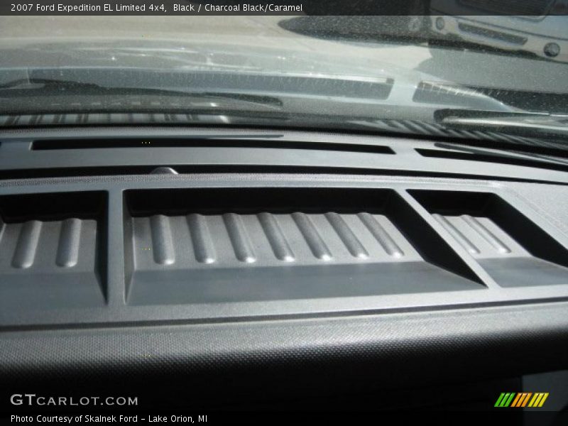 Black / Charcoal Black/Caramel 2007 Ford Expedition EL Limited 4x4