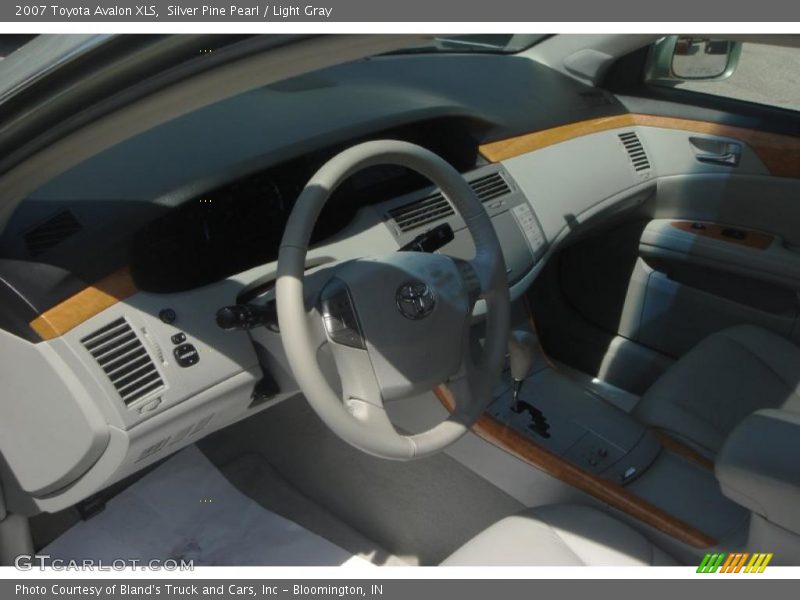 Silver Pine Pearl / Light Gray 2007 Toyota Avalon XLS