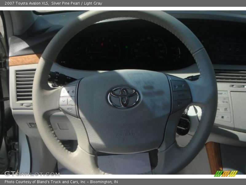 Silver Pine Pearl / Light Gray 2007 Toyota Avalon XLS