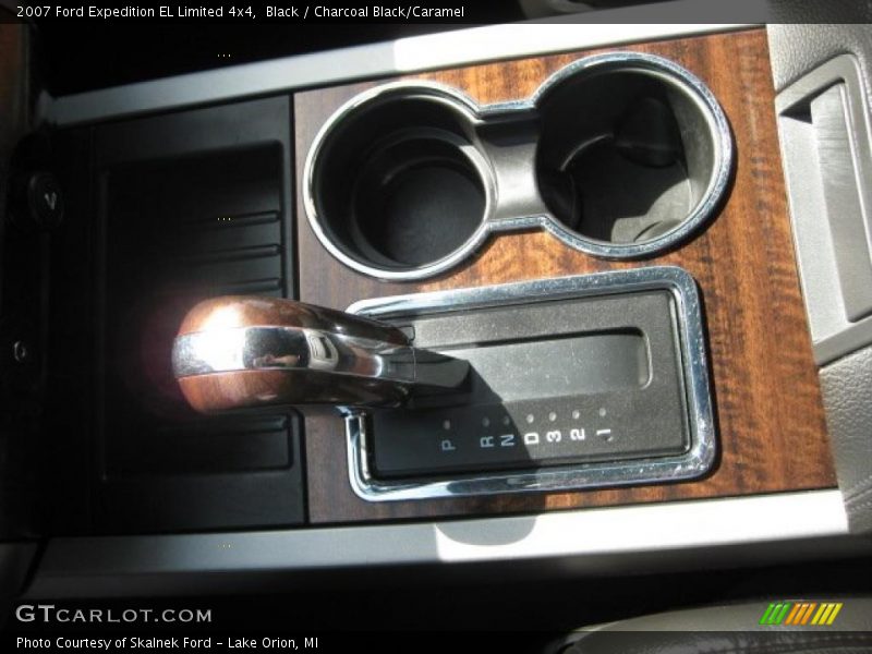 Black / Charcoal Black/Caramel 2007 Ford Expedition EL Limited 4x4
