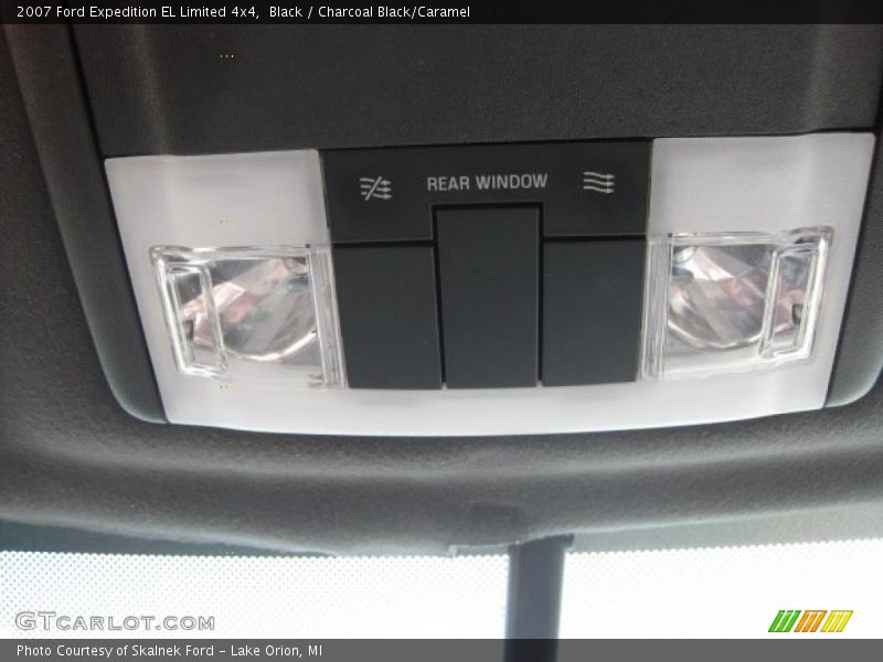 Black / Charcoal Black/Caramel 2007 Ford Expedition EL Limited 4x4