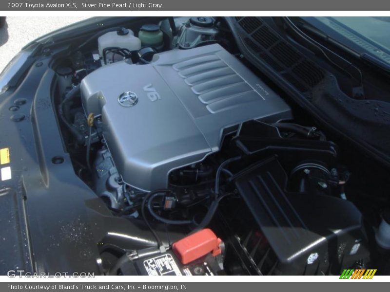 Silver Pine Pearl / Light Gray 2007 Toyota Avalon XLS