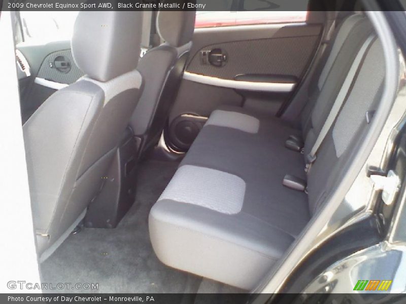Black Granite Metallic / Ebony 2009 Chevrolet Equinox Sport AWD