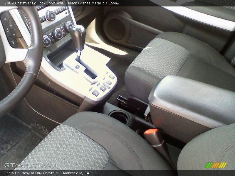 Black Granite Metallic / Ebony 2009 Chevrolet Equinox Sport AWD