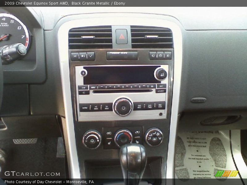 Black Granite Metallic / Ebony 2009 Chevrolet Equinox Sport AWD