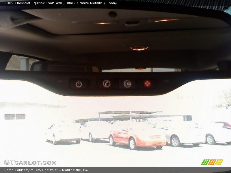 Black Granite Metallic / Ebony 2009 Chevrolet Equinox Sport AWD