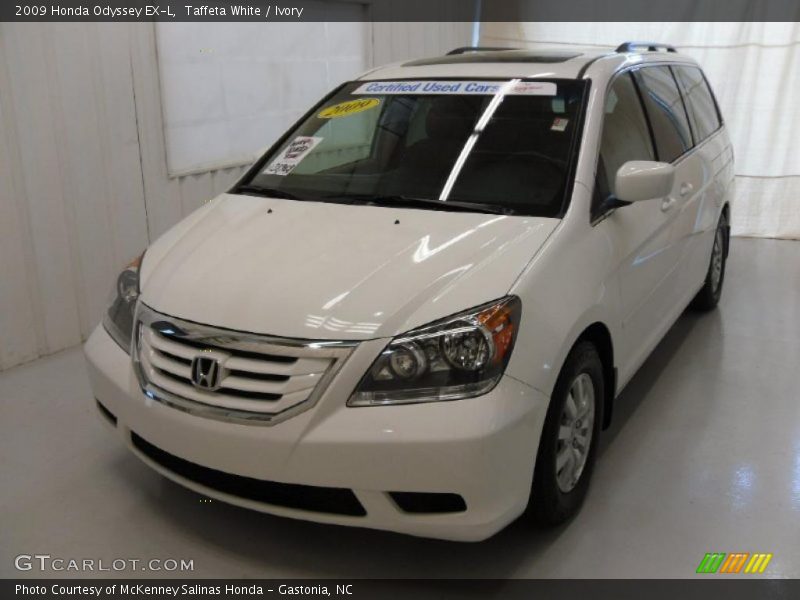 Taffeta White / Ivory 2009 Honda Odyssey EX-L