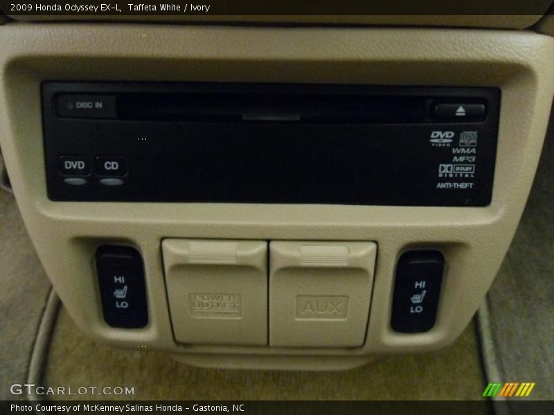 Taffeta White / Ivory 2009 Honda Odyssey EX-L