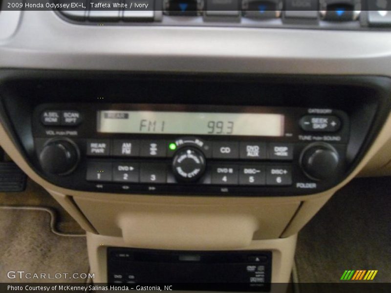 Taffeta White / Ivory 2009 Honda Odyssey EX-L