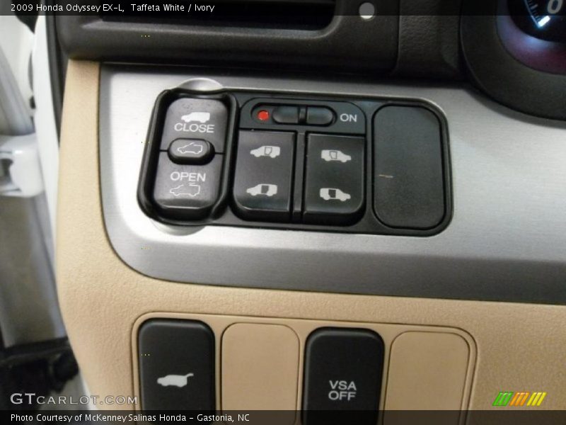 Taffeta White / Ivory 2009 Honda Odyssey EX-L