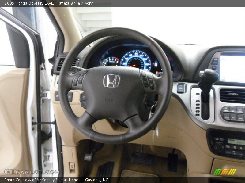 Taffeta White / Ivory 2009 Honda Odyssey EX-L