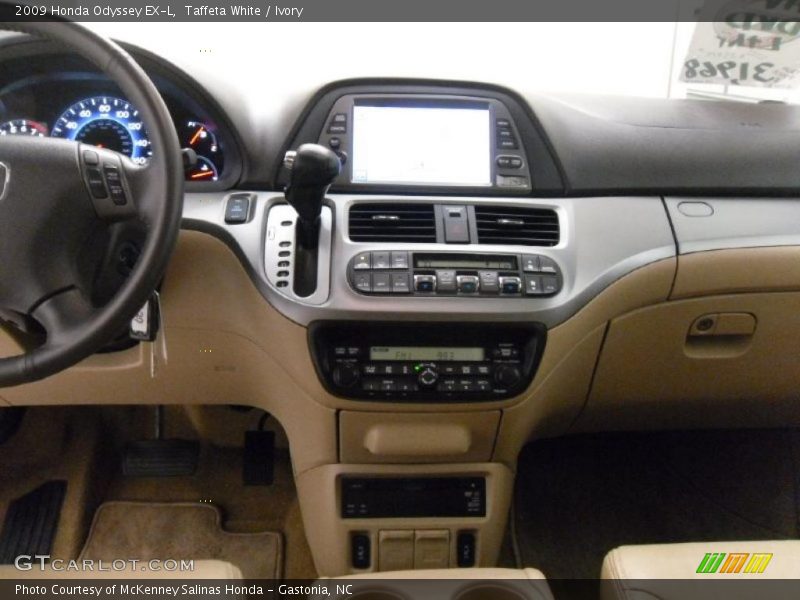 Taffeta White / Ivory 2009 Honda Odyssey EX-L