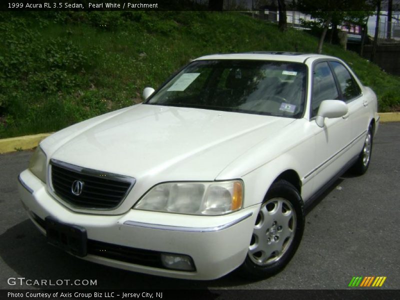 Pearl White / Parchment 1999 Acura RL 3.5 Sedan