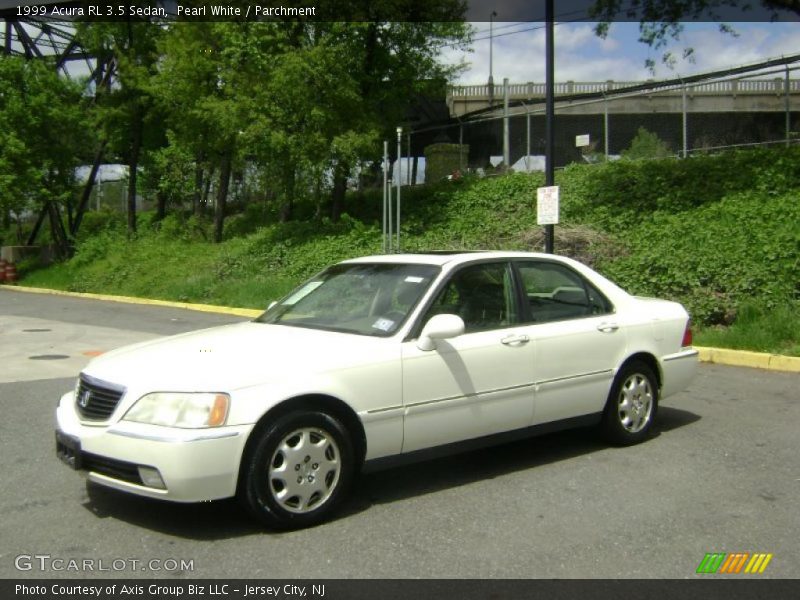 Pearl White / Parchment 1999 Acura RL 3.5 Sedan