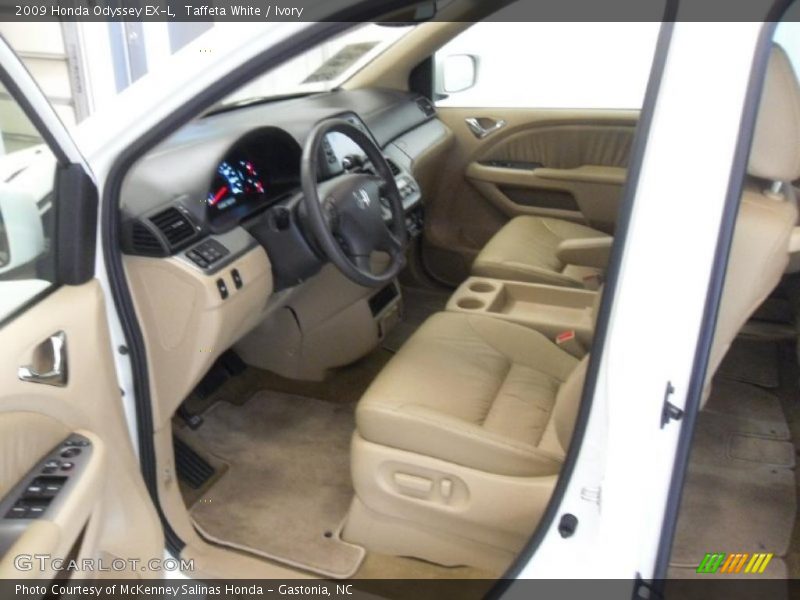 Taffeta White / Ivory 2009 Honda Odyssey EX-L