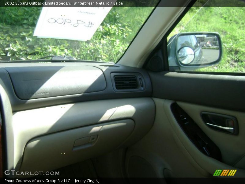 Wintergreen Metallic / Beige 2002 Subaru Outback Limited Sedan