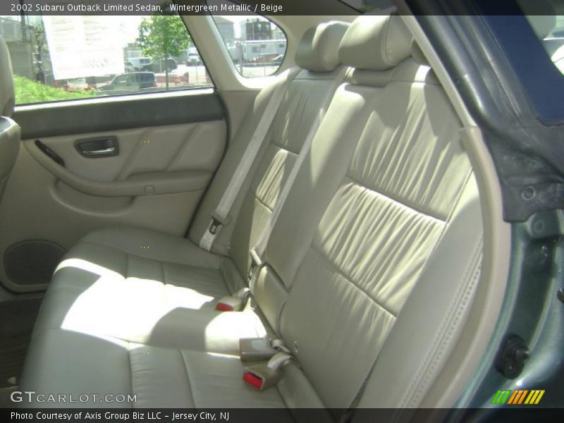 Wintergreen Metallic / Beige 2002 Subaru Outback Limited Sedan