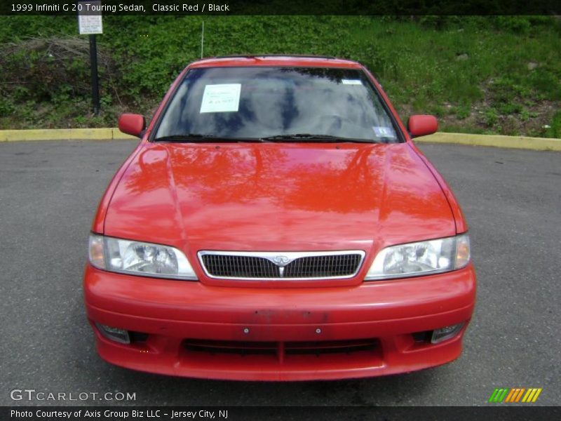 Classic Red / Black 1999 Infiniti G 20 Touring Sedan