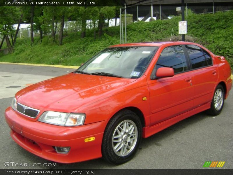 Classic Red / Black 1999 Infiniti G 20 Touring Sedan