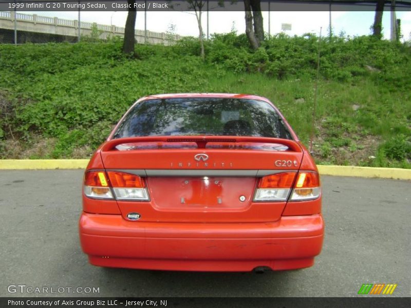 Classic Red / Black 1999 Infiniti G 20 Touring Sedan