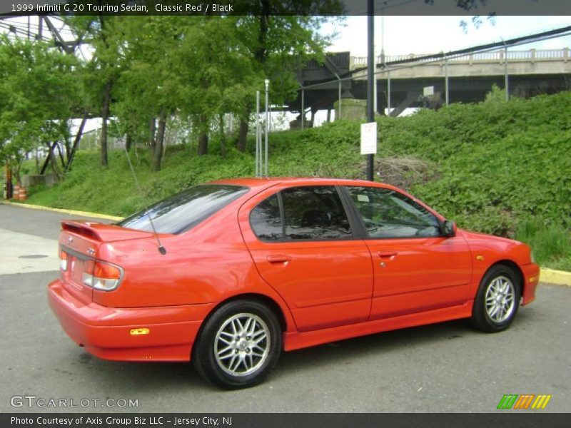 Classic Red / Black 1999 Infiniti G 20 Touring Sedan