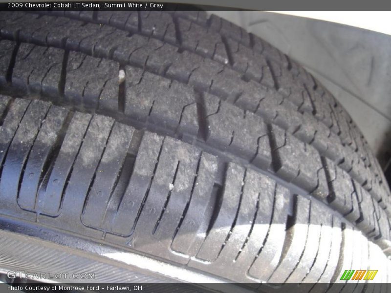 Summit White / Gray 2009 Chevrolet Cobalt LT Sedan