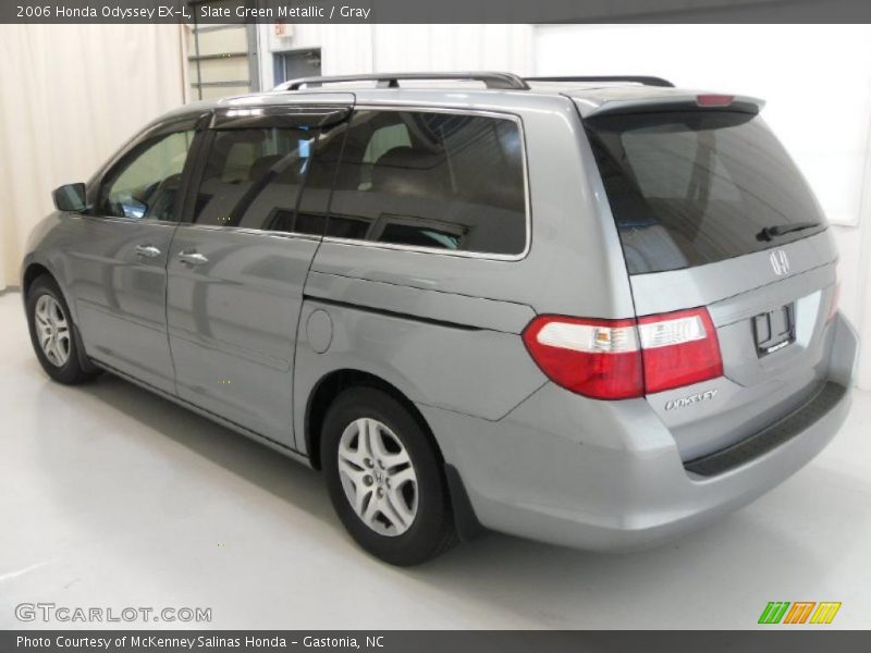 Slate Green Metallic / Gray 2006 Honda Odyssey EX-L