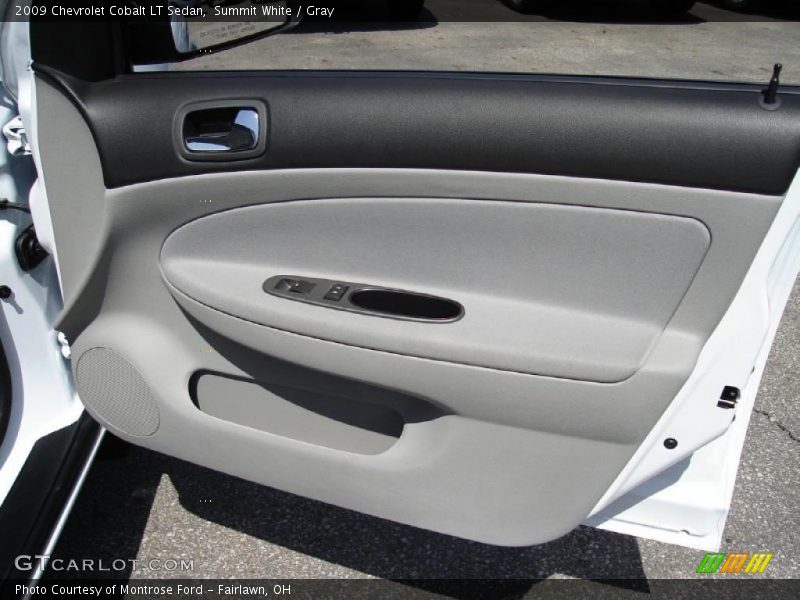 Summit White / Gray 2009 Chevrolet Cobalt LT Sedan