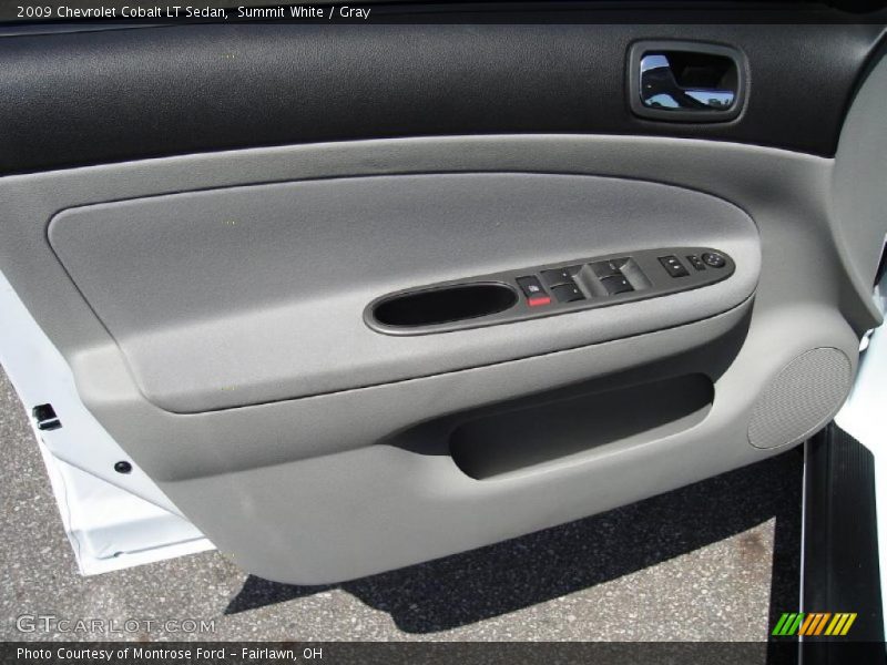 Summit White / Gray 2009 Chevrolet Cobalt LT Sedan