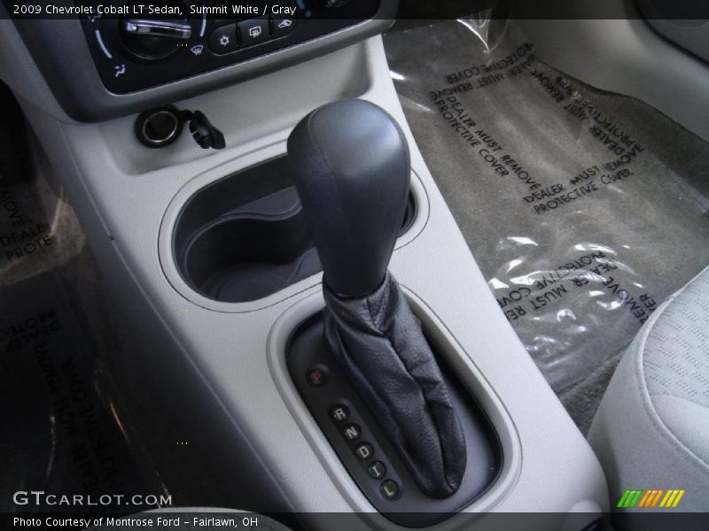 Summit White / Gray 2009 Chevrolet Cobalt LT Sedan