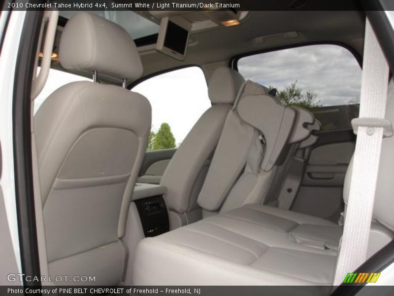 Summit White / Light Titanium/Dark Titanium 2010 Chevrolet Tahoe Hybrid 4x4