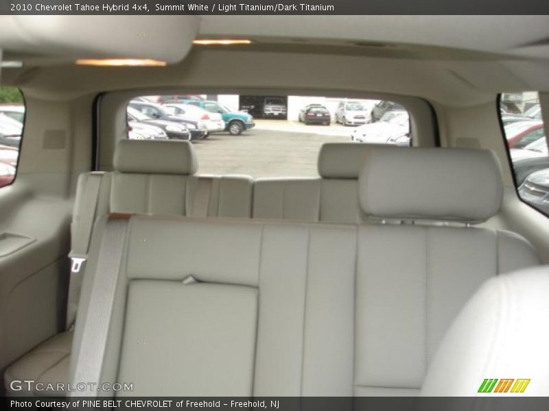 Summit White / Light Titanium/Dark Titanium 2010 Chevrolet Tahoe Hybrid 4x4