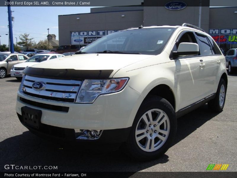 Creme Brulee / Camel 2008 Ford Edge SEL AWD