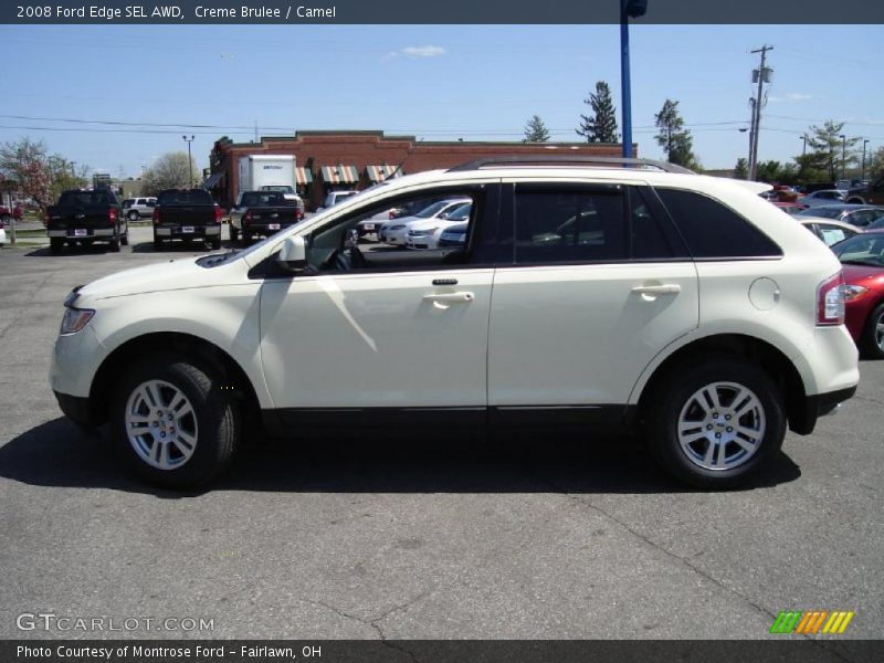 Creme Brulee / Camel 2008 Ford Edge SEL AWD