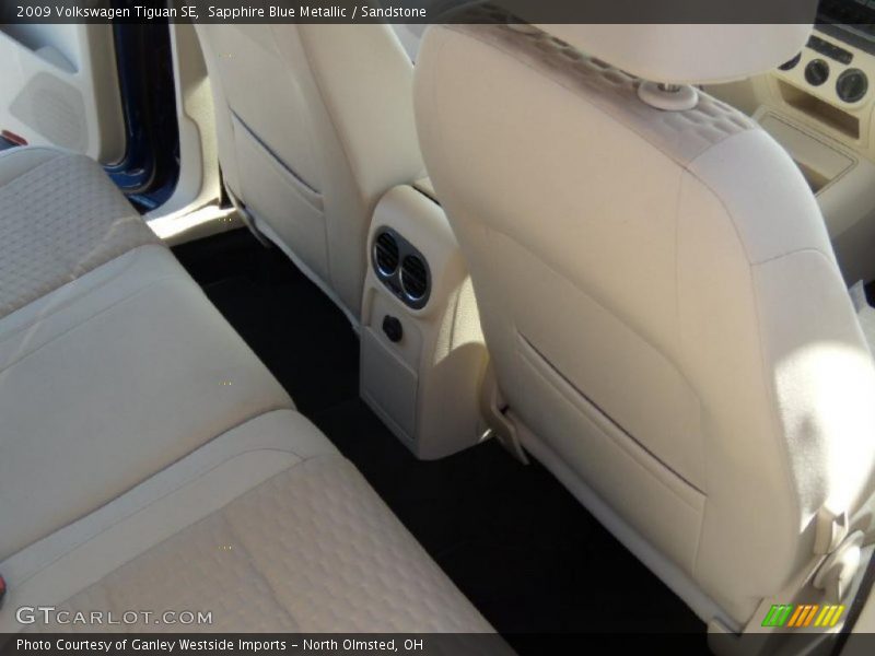 Sapphire Blue Metallic / Sandstone 2009 Volkswagen Tiguan SE