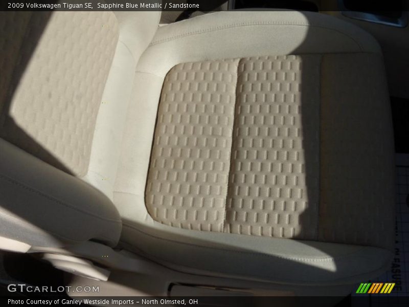 Sapphire Blue Metallic / Sandstone 2009 Volkswagen Tiguan SE