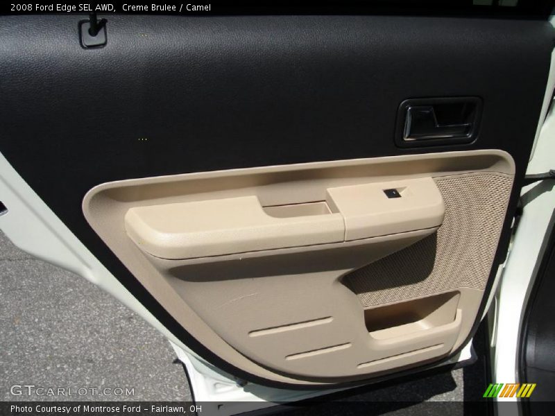 Creme Brulee / Camel 2008 Ford Edge SEL AWD