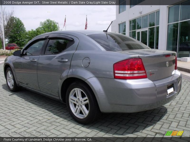 Silver Steel Metallic / Dark Slate Gray/Light Slate Gray 2008 Dodge Avenger SXT
