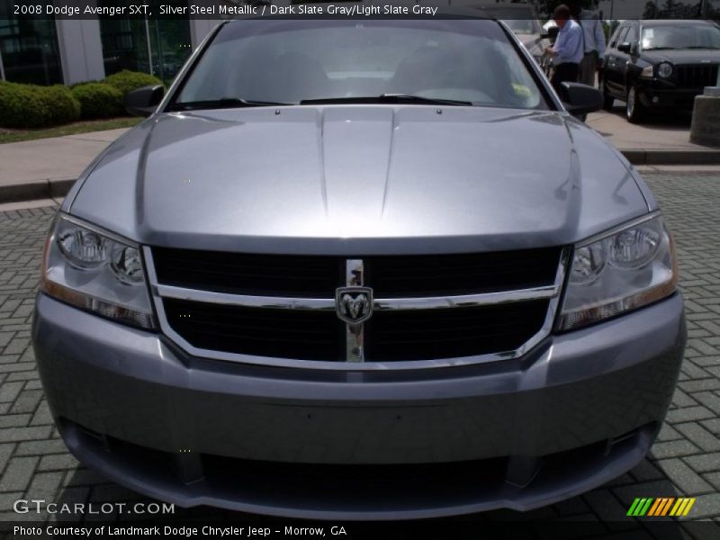 Silver Steel Metallic / Dark Slate Gray/Light Slate Gray 2008 Dodge Avenger SXT