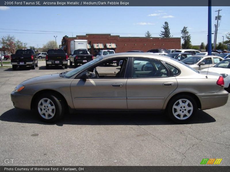 Arizona Beige Metallic / Medium/Dark Pebble Beige 2006 Ford Taurus SE