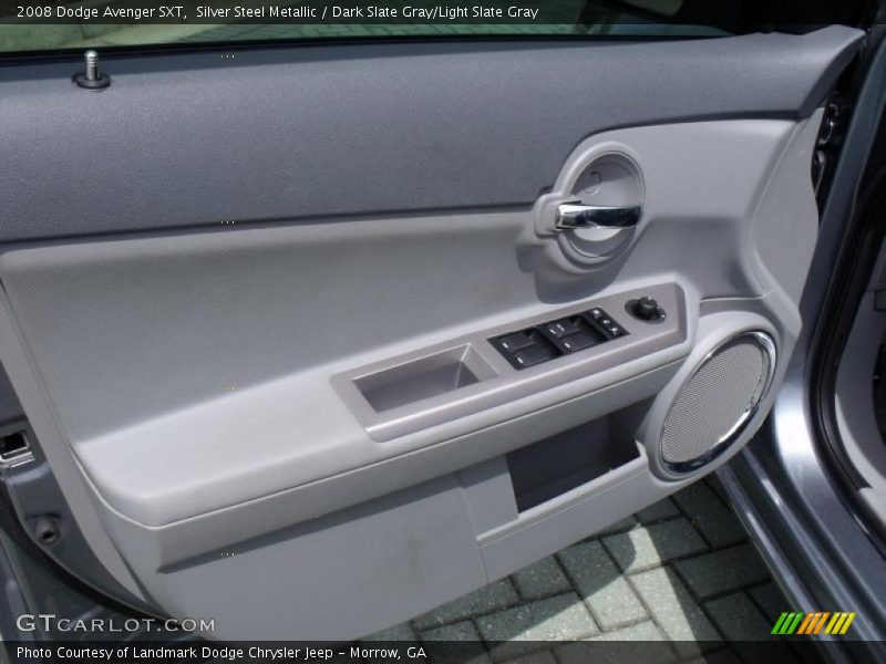 Silver Steel Metallic / Dark Slate Gray/Light Slate Gray 2008 Dodge Avenger SXT