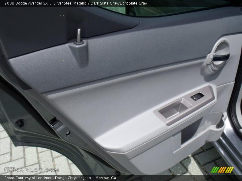 Silver Steel Metallic / Dark Slate Gray/Light Slate Gray 2008 Dodge Avenger SXT