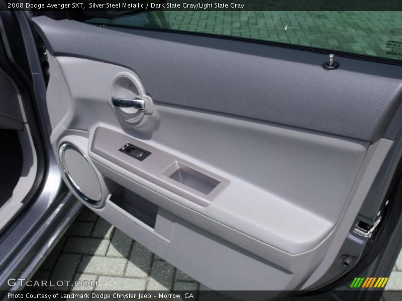 Silver Steel Metallic / Dark Slate Gray/Light Slate Gray 2008 Dodge Avenger SXT
