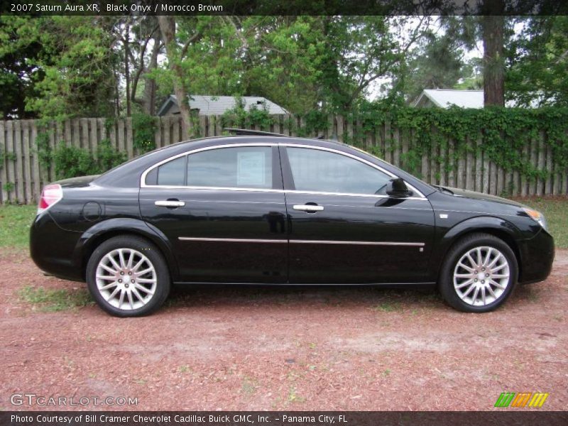 Black Onyx / Morocco Brown 2007 Saturn Aura XR
