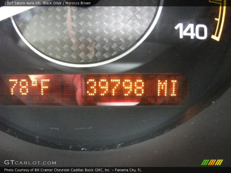 Black Onyx / Morocco Brown 2007 Saturn Aura XR